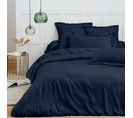 Housse De Couette 240 X 220 Cm "prémium" Pour Lit 2 Places - Prémium Bleu Nuit