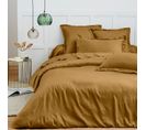 Housse De Couette 240 X 220 Cm "prémium" Pour Lit 2 Places - Prémium Caramel