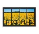 Tapis D'entrée Rectangle Imprimé 40 X 68 Cm Girasoli