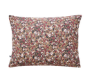 Taie D'oreiller 50 X 70 Cm Gaze De Coton Imprimée Capucine Camel Marron