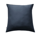 Taie D'oreiller 63 X 63 Cm Satin De Bambou Salomé Bleu Foncé