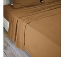 Drap Plat 240 X 300 Cm Flanelle Chaude Candice Camel