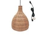 Suspension D'extérieur Bella Outdoor Cable Beige Rotin Naturel H38 Cm