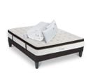 Matelas Emeraude Mousse Haute Densité Accueil Mémoire De Forme+ Sommier + Accessoires - 140 X 200 Cm