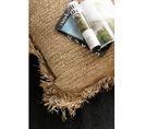 Coussin Carre Raphia Naturel Small - L 45 X L 45 X H 15 Cm