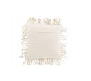 Coussin Cosy Losange Cotton Blanc Casse - L 45 X L 45 X H 1 Cm