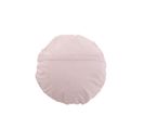 Coussin Rond Dentelles Coton Violet - L 40 X L 40 X H 0 Cm