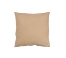 Coussin Soleil Carre Polyester Beige - L 43 X L 43 X H 14 Cm