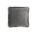 Coussin Alpha Carre Polyester Gris - L 43 X L 42 X H 10 Cm