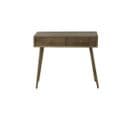 Console 2 Tiroirs Bois Naturel - Leonard