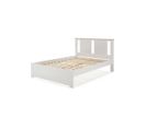 Lit Complet 140x190 Blanc/bois - Lagana