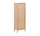 Armoire De Salon 1 Porte Bois Naturel - Christina