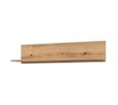 Étagère Suspendue 107 Cm Bois Clair - Qiz - L 107,5 X L 21,5 X H 22 Cm