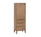 Armoire 1 Porte 3 Tiroirs Bois De Manguier - Vertica