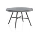 Table De Repas De Jardin Ronde Aluminium Gris - Yaiza