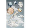 Décoration Murale Exploration Spatiale Et Astronomie 70 X 115 Cm Multicolore