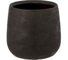 Cache-pot Noir Céramique 19,5x19,5x22,5cm