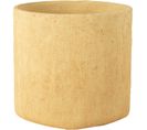 Cache-pot Beige Ciment 35x35x33cm