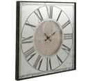 Horloge Murale Marron Fer 99,5x6,5x99,5cm