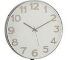 Horloge Murale Gris Plastique 39x4,5x39cm