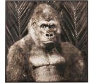 Tableau Gorille Marron Toile 107x4x108cm