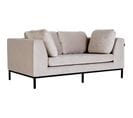 Sofa Métal Beige 171x98x69cm
