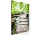 Tableau Charming Path (1 Part) Vertical 80 X 120 Cm Vert