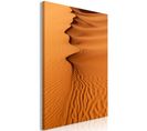 Tableau Sandy Shapes (1 Part) Vertical 60 X 90 Cm Orange