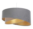 Suspension Tissu Gris 45x45x21cm