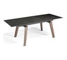 Table Extensible Marbre Gris 230x90x75cm