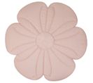 Tapis De Sol Molletonné Bébé Fleurs Rose 110x110x3cm