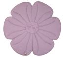 Tapis De Sol Molletonné Bébé Fleurs Violet 110x110x3cm