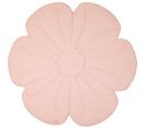 Tapis De Sol Molletonné Bébé Fleurs Rose 110x110x3cm