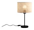 Lampe De Table Flete Rotin Noir 20 X 20 X 17 Cm