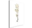 Tableau Golden Branch Vertical 80 X 120 Cm Blanc