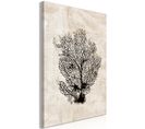 Tableau Sea Fan Vertical 60 X 90 Cm Beige