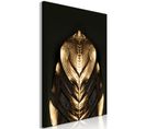 Tableau Pharaoh's Gold Vertical 40 X 60 Cm Noir
