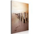 Tableau Autumn Outflow Vertical 40 X 60 Cm Beige