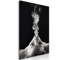 Tableau Smoke Cloud Vertical 60 X 90 Cm Noir