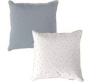 Coussin Bleu Minimini Pois Bleu