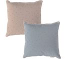 Coussin Dots Minimini Rose Et Bleu