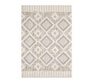 Tapis Tissé Intérieur Nala Géométrique 80 X 150 Cm Beige