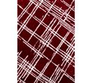 Tapis Tissé Intérieur Oslo Graphique 160 X 230 Cm Rouge