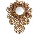 Miroir Boho Chic Naturel En Paja