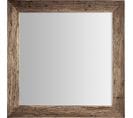 Miroir Rectangulaire Ethnique En Bois Recyclé