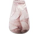 Vase Élégant En Verre Rose Pour Intérieur Chic