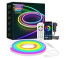 Ruban à LED Strip5m-led Flexible 5m Rgb, Bande Lumineuse LED Type Silicone