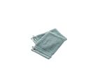 Lot De 2 Gants De Toilette Coton Garance Bleu Glacier