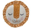 Coussin Rond Charlie Le Lion