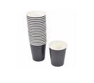 Set De 20 Gobelets En Carton Noir